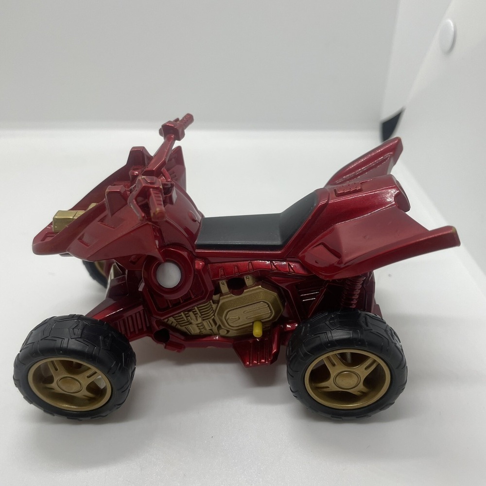 Iron Man Quad Motorcycle Action Figure Vehicle Toy 2010‎ Marvel Hasbro C-2945A